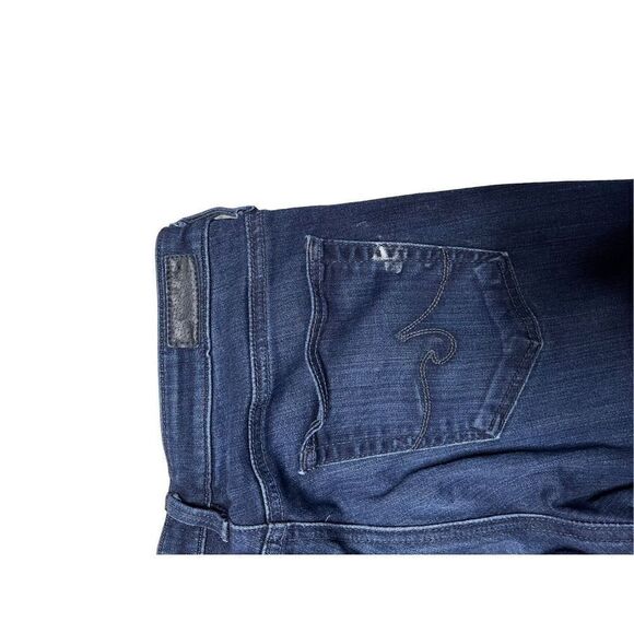 Adriano Goldschmied Women's Skinny Jeans Middi Mid Rise Legging Blue Size 26R - Picture 6 of 6